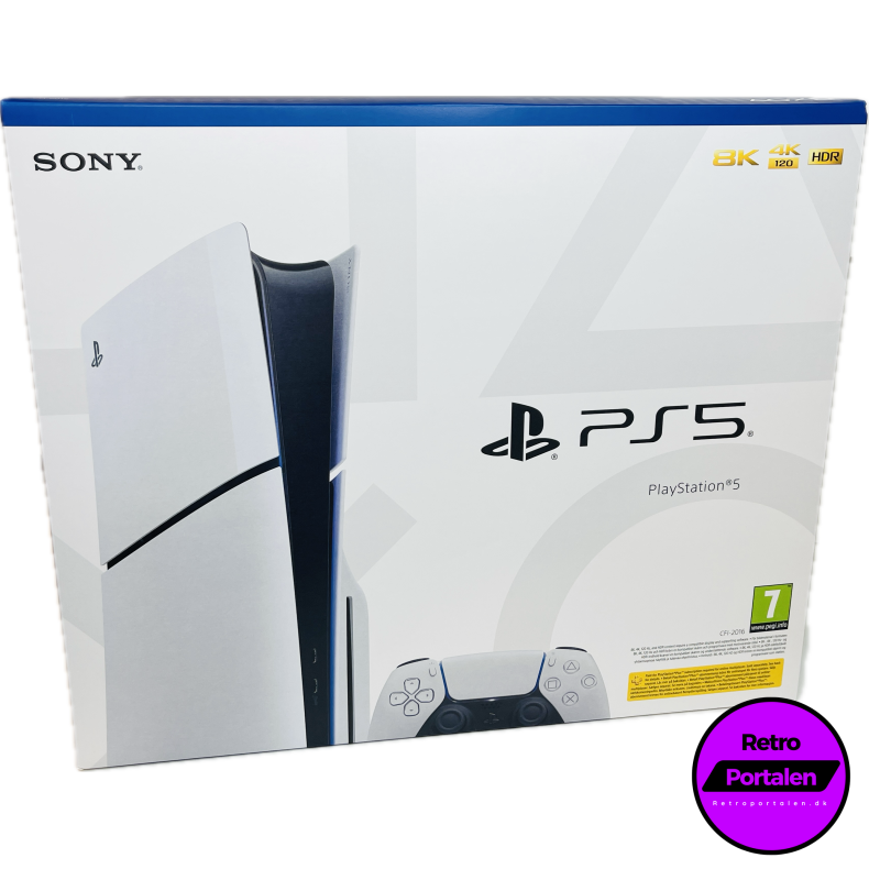 PlayStation 5 (PS5) Standard Edition Slim (NY) (711719577171) (Leveringstid 7-11 hverdage)