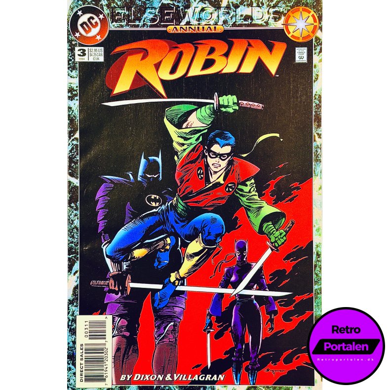 Robin Annual 3 (1994) (Engelsk) (DC) (Tegneserie)