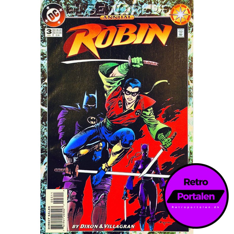 Robin Annual 3 (1994) (Engelsk) (DC) (Tegneserie)