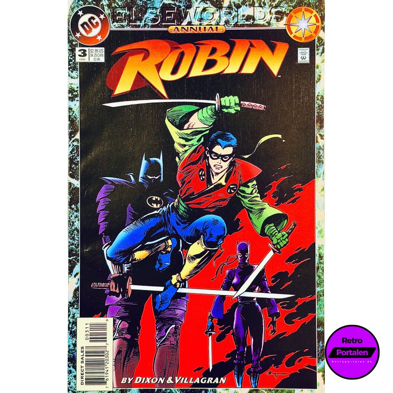 Robin Annual 3 (1994) (Engelsk) (DC) (Tegneserie)