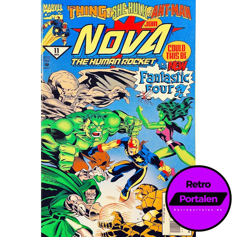 Nova Vol. 1 Nr. 11 (1994) (Engelsk) (Marvel) (Tegneserie)