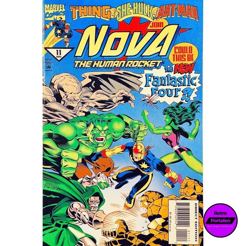 Nova Vol. 1 Nr. 11 (1994) (Engelsk) (Marvel) (Tegneserie)