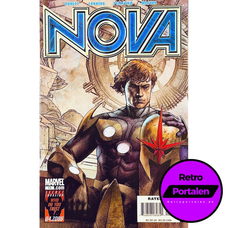 Nova Nr. 11 (2008) (Engelsk) (Marvel) (Tegneserie)