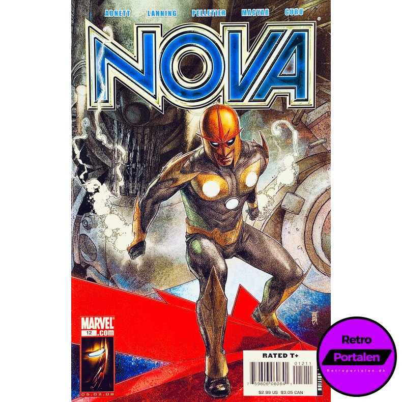 Nova Nr. 12 (2008) (Engelsk) (Marvel) (Tegneserie)