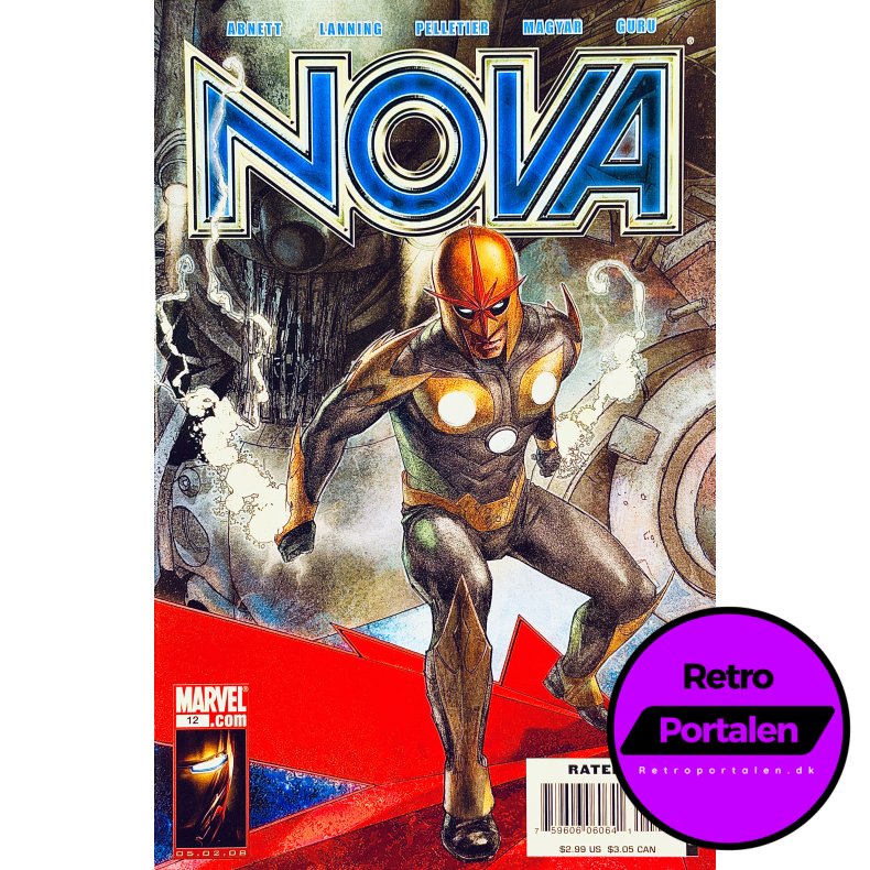 Nova Nr. 12 (2008) (Engelsk) (Marvel) (Tegneserie)