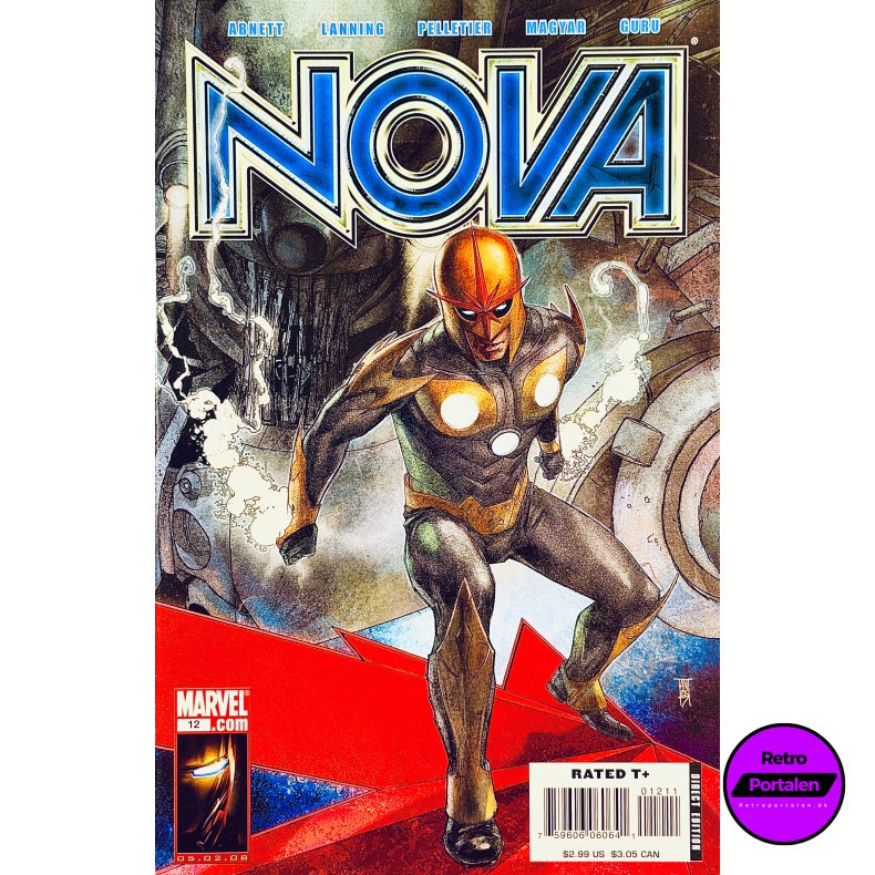 Nova Nr. 12 (2008) (Engelsk) (Marvel) (Tegneserie)