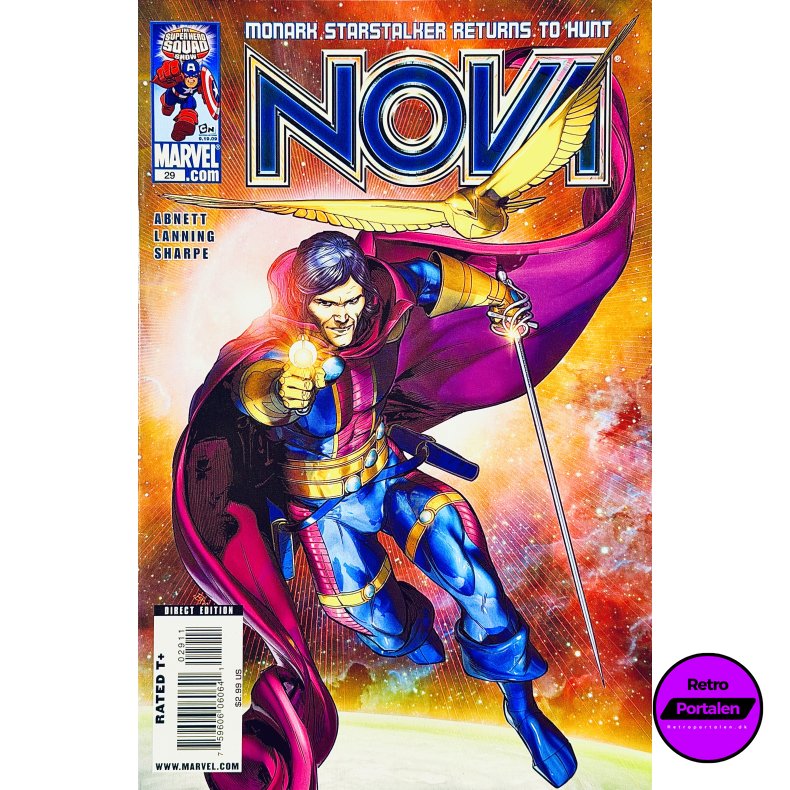 Nova Nr. 29 (2009) (Engelsk) (Marvel) (Tegneserie)