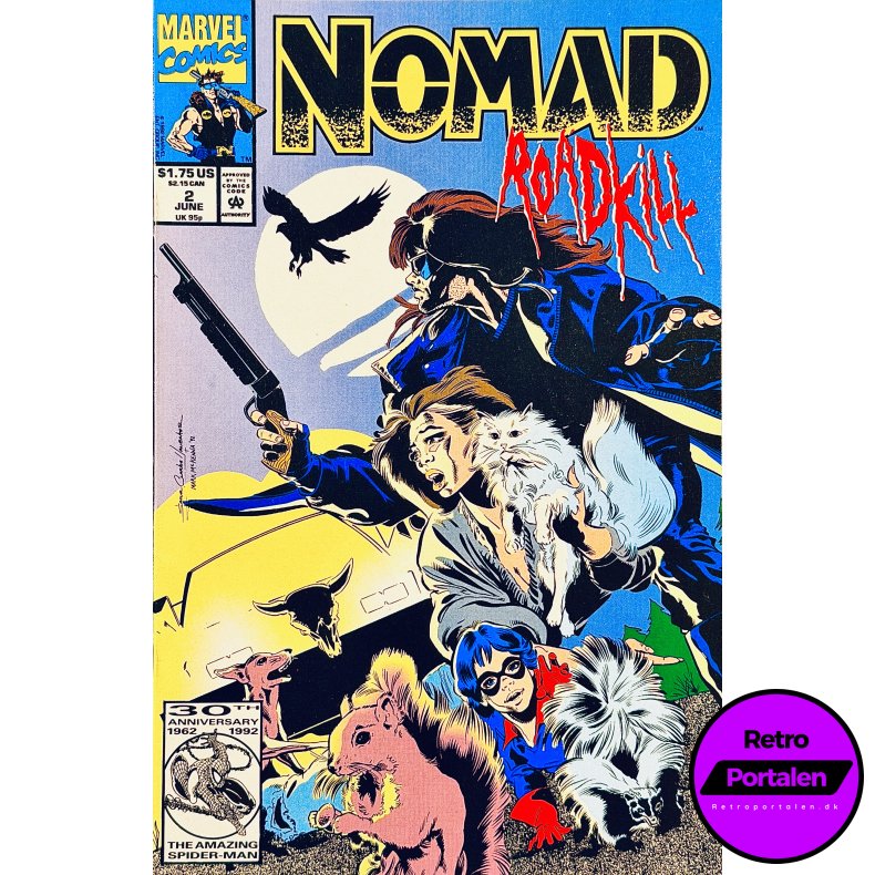 Nomad Vol. 2 Nr. 2 (1992) (Engelsk) (Marvel) (Tegneserie)