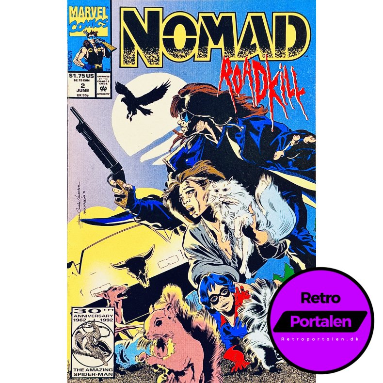 Nomad Vol. 2 Nr. 2 (1992) (Engelsk) (Marvel) (Tegneserie)