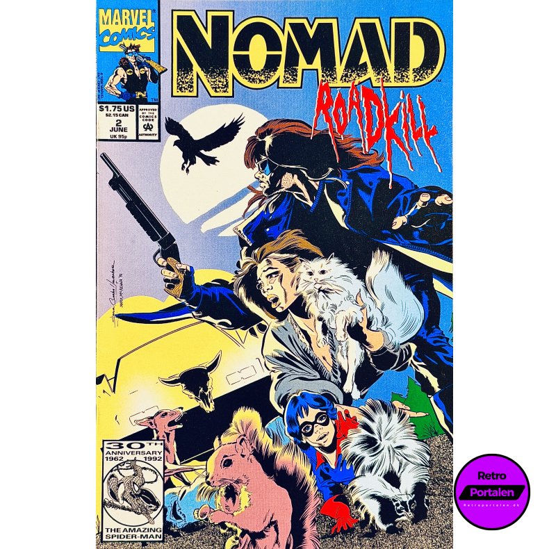 Nomad Vol. 2 Nr. 2 (1992) (Engelsk) (Marvel) (Tegneserie)
