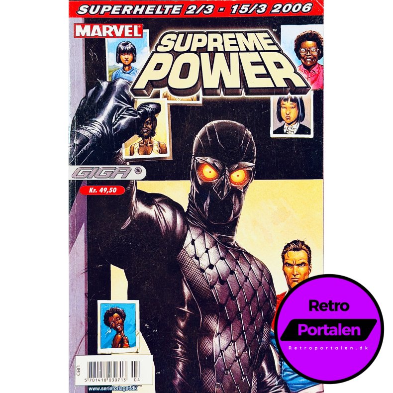 Supreme Power 3 Giga 2006 Nr. 30 (Dansk) (Marvel) (Tegneserie)