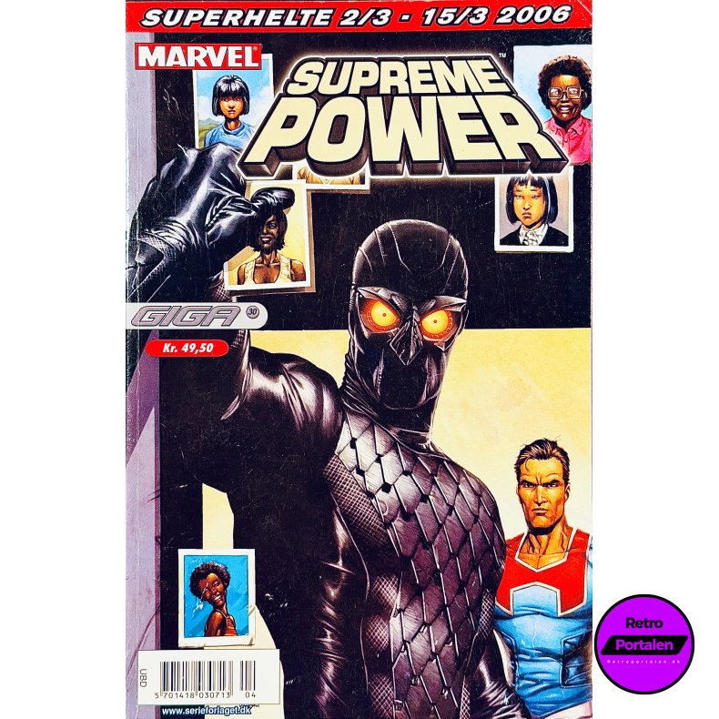 Supreme Power 3 Giga 2006 Nr. 30 (Dansk) (Marvel) (Tegneserie)