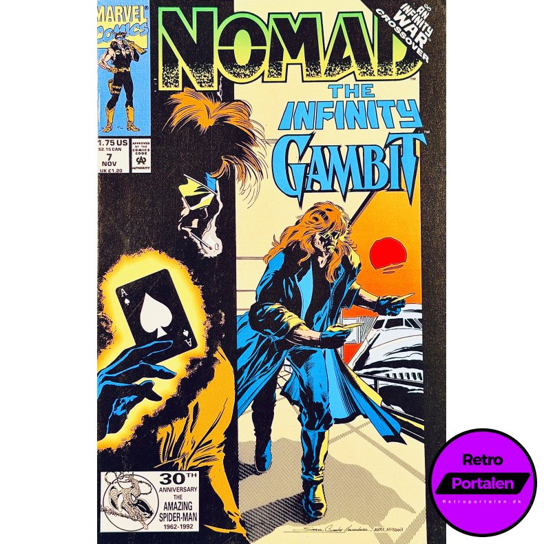 Nomad Vol. 2 Nr. 7 (1992) (Engelsk) (Marvel) (Tegneserie)