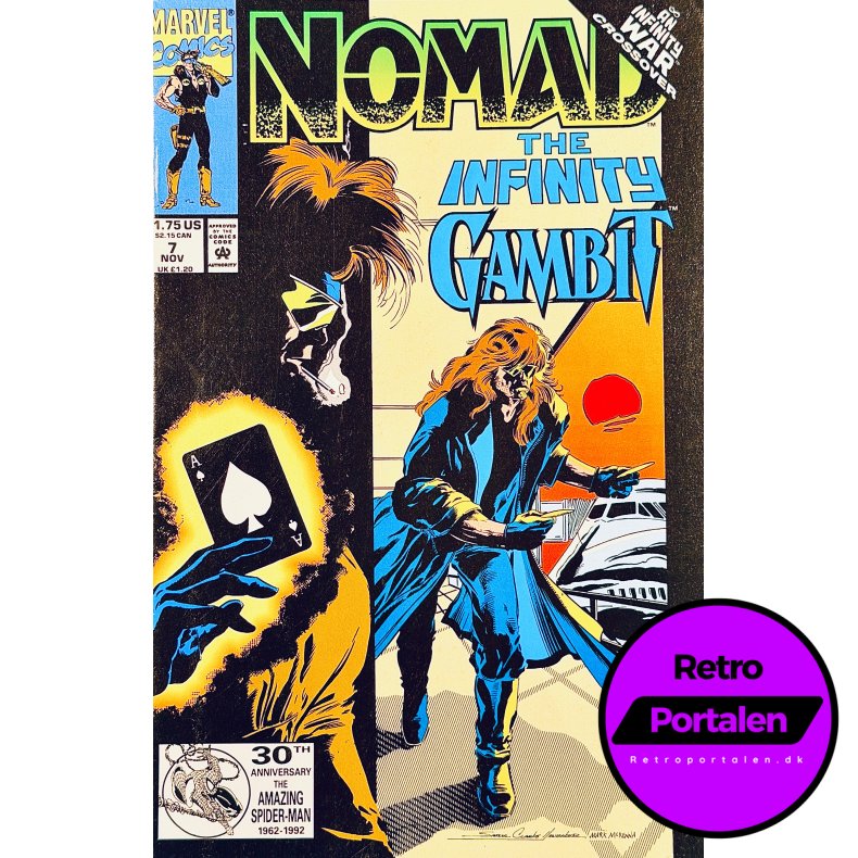 Nomad Vol. 2 Nr. 7 (1992) (Engelsk) (Marvel) (Tegneserie)