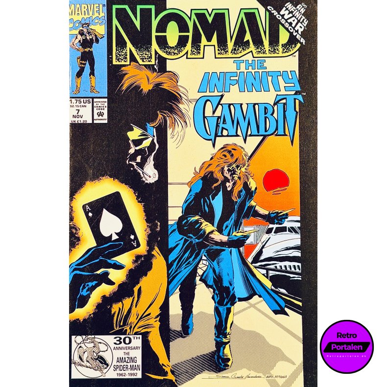Nomad Vol. 2 Nr. 7 (1992) (Engelsk) (Marvel) (Tegneserie)
