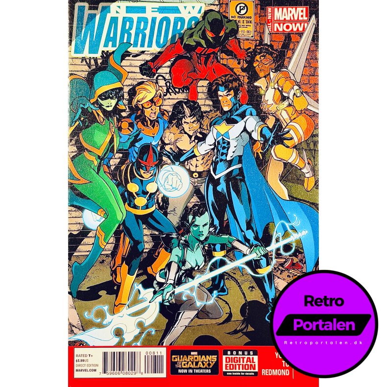 New Warriors Nr. 8 (2014) (Engelsk) (Marvel) (Tegneserie)