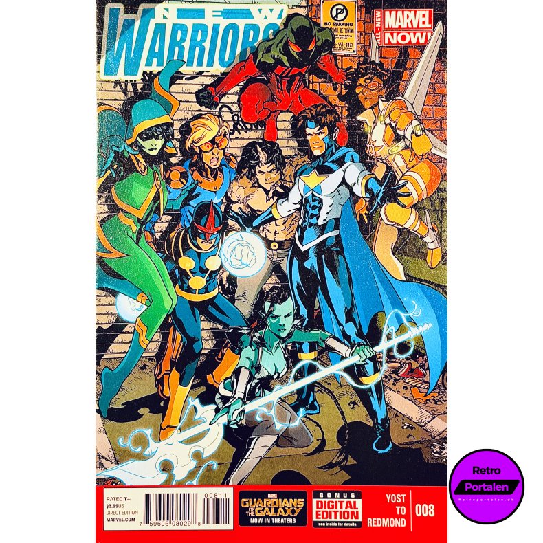 New Warriors Nr. 8 (2014) (Engelsk) (Marvel) (Tegneserie)