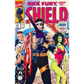 Nick Fury: Agent Of Shield Vol. 2 Nr. 26 (1991) (Engelsk) (Marvel) (Tegneserie)