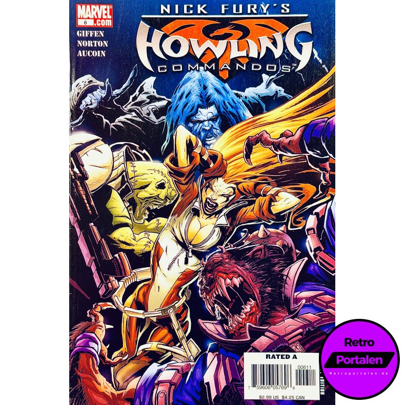 Nick Fury�s Howling Commandos Nr. 6 (2006) (Engelsk) (Marvel) (Tegneserie)