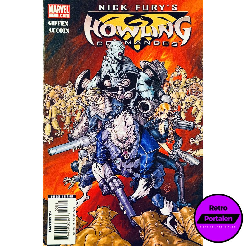 Nick Fury�s Howling Commandos Nr. 4 (2006) (Engelsk) (Marvel) (Tegneserie)