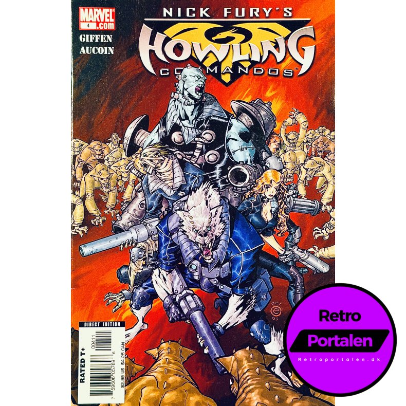 Nick Fury�s Howling Commandos Nr. 4 (2006) (Engelsk) (Marvel) (Tegneserie)