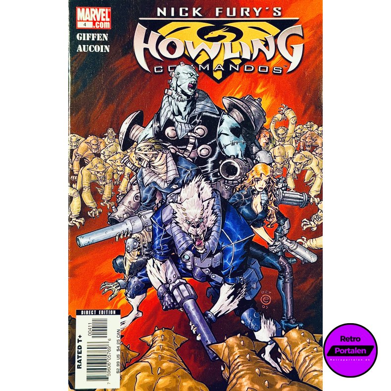 Nick Fury�s Howling Commandos Nr. 4 (2006) (Engelsk) (Marvel) (Tegneserie)