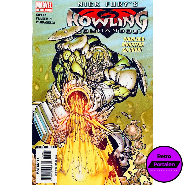 Nick Fury�s Howling Commandos Nr. 2 (2006) (Engelsk) (Marvel) (Tegneserie)