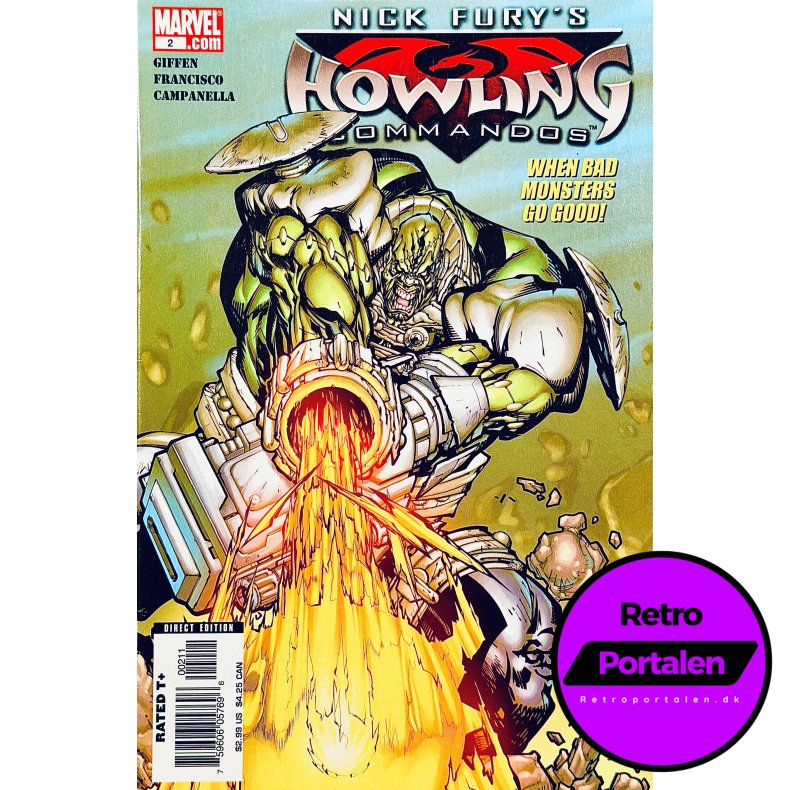 Nick Fury�s Howling Commandos Nr. 2 (2006) (Engelsk) (Marvel) (Tegneserie)
