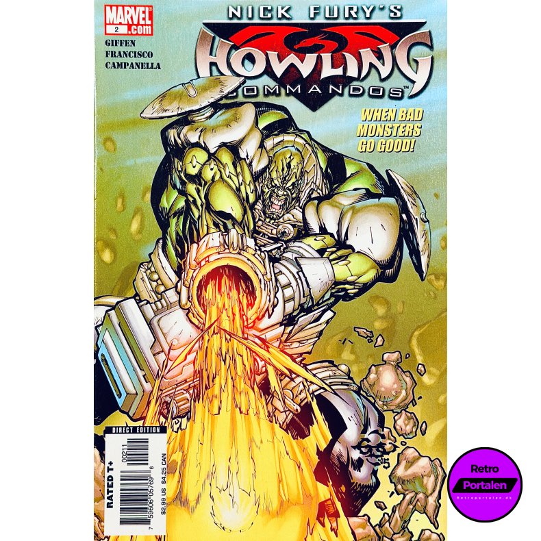 Nick Fury�s Howling Commandos Nr. 2 (2006) (Engelsk) (Marvel) (Tegneserie)