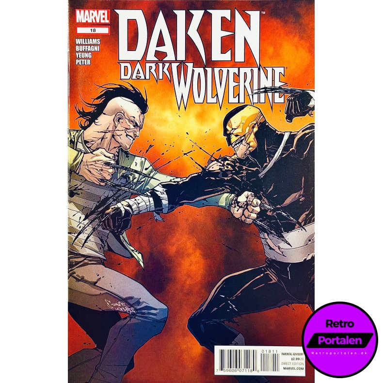 Daken: Dark Wolverine Nr. 18 (2012) (Engelsk) (Marvel) (Tegneserie)