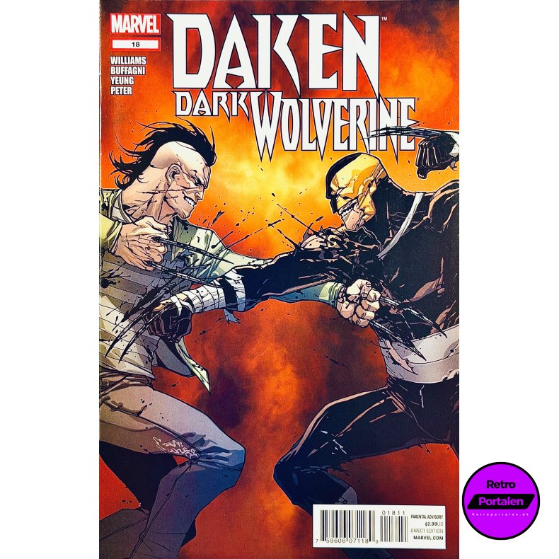 Daken: Dark Wolverine Nr. 18 (2012) (Engelsk) (Marvel) (Tegneserie)