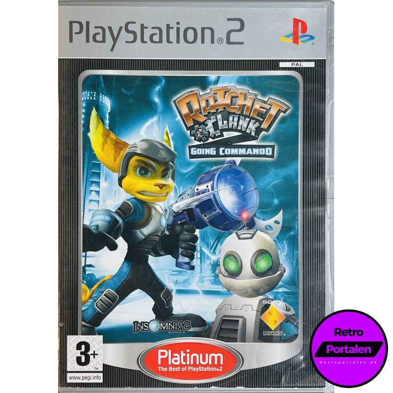 Ratchet &amp; Clank 2 Going Commando (Platinum) (PS2)