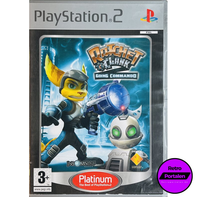 Ratchet &amp; Clank 2 Going Commando (Platinum) (PS2)