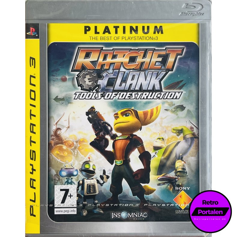 Ratchet &amp; Clank: Tools Of Destruction (NY) (Platinum) (PS3)