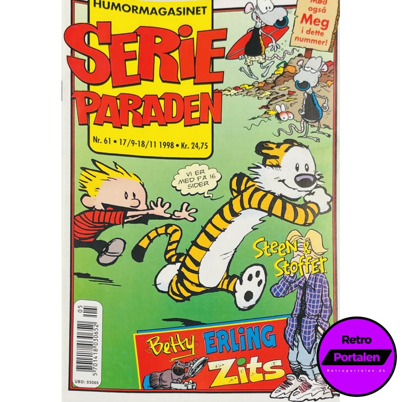 Serie Paraden med Steen &amp; Stoffer 1998 Nr. 61