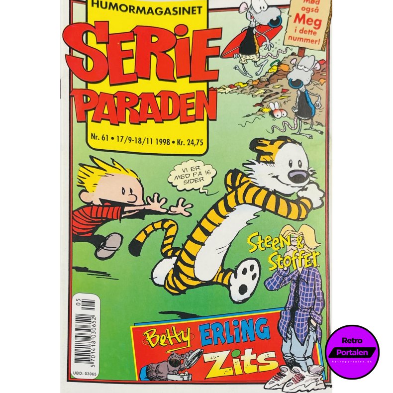 Serie Paraden med Steen &amp; Stoffer 1998 Nr. 61