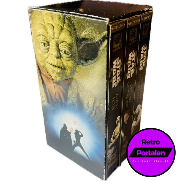 Star Wars (Boks med 3 Film) (VHS)