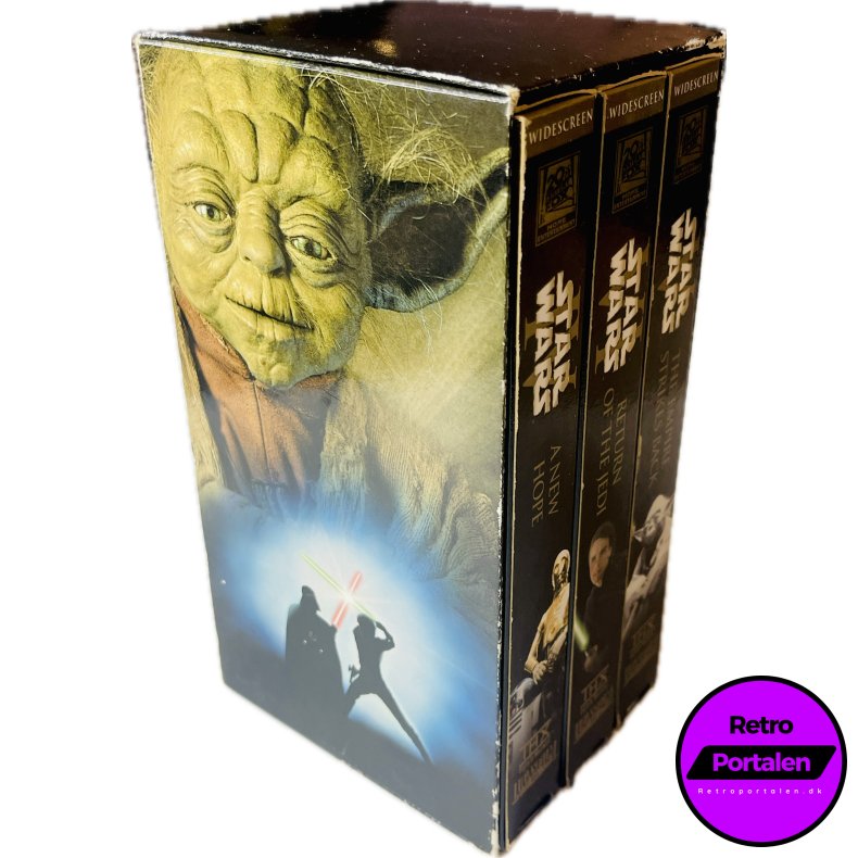 Star Wars (Boks med 3 Film) (VHS)