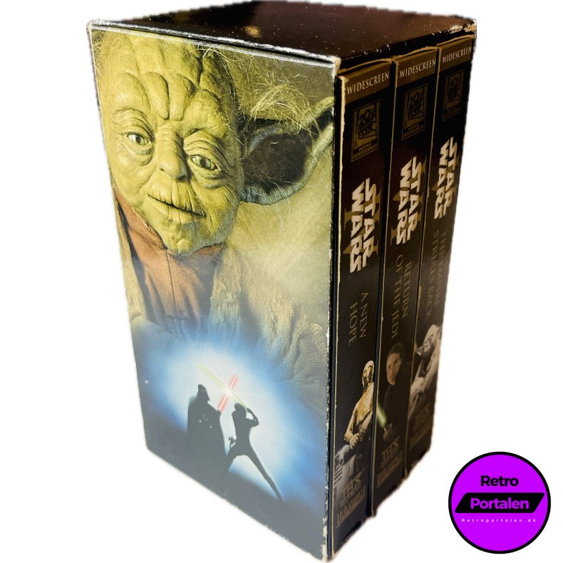Star Wars (Boks med 3 Film) (VHS)