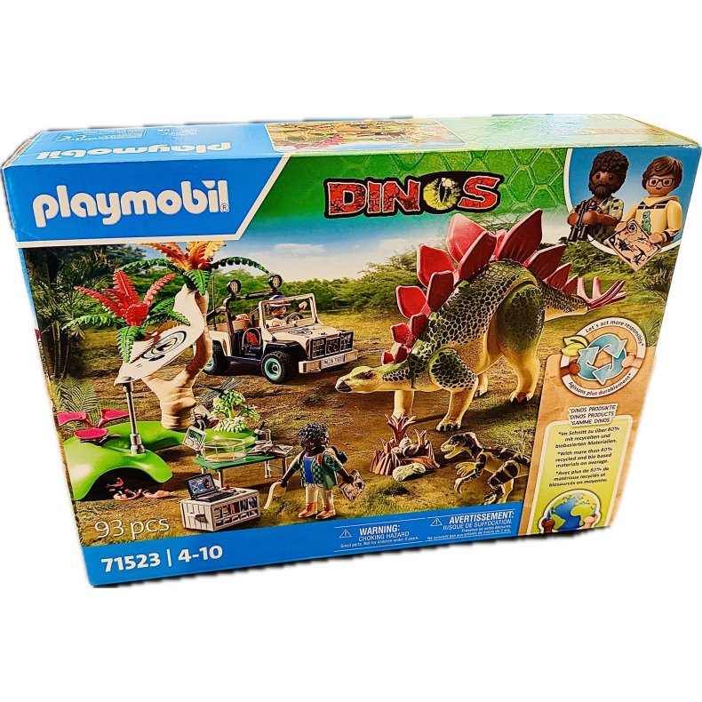 Playmobil - Research Camp With Dinos (Model: 71523) (4008789715234) (NY)