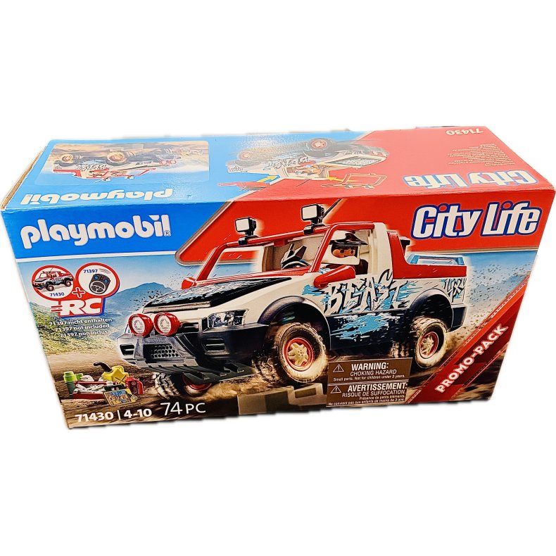 Playmobil - Rally Car (Model: 71430) (4008789714305) (Er ikke Fjernstyret) (NY)
