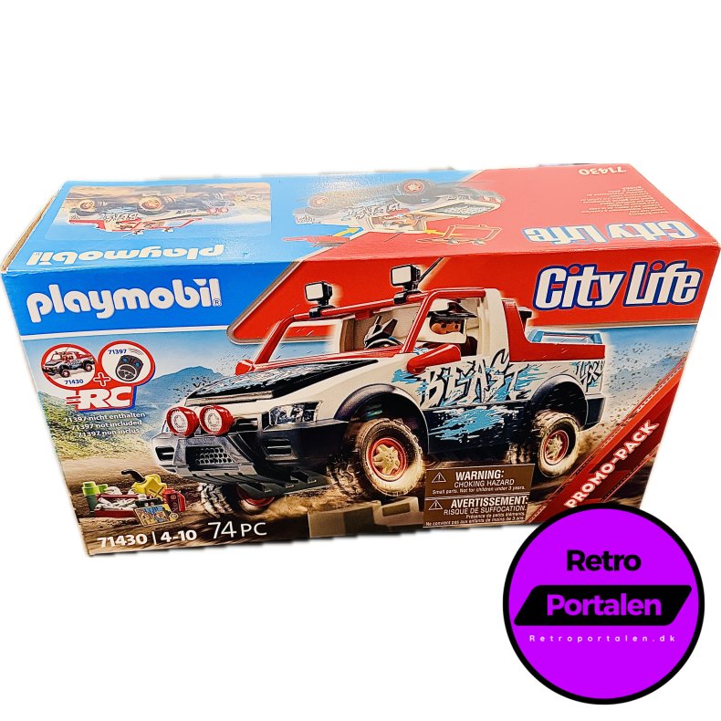 Playmobil - Rally Car (Model: 71430) (4008789714305) (Er ikke Fjernstyret) (NY)