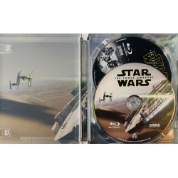 Star Wars The Force Awakens (2 Disc) (Steelbook) (Blu-Ray)