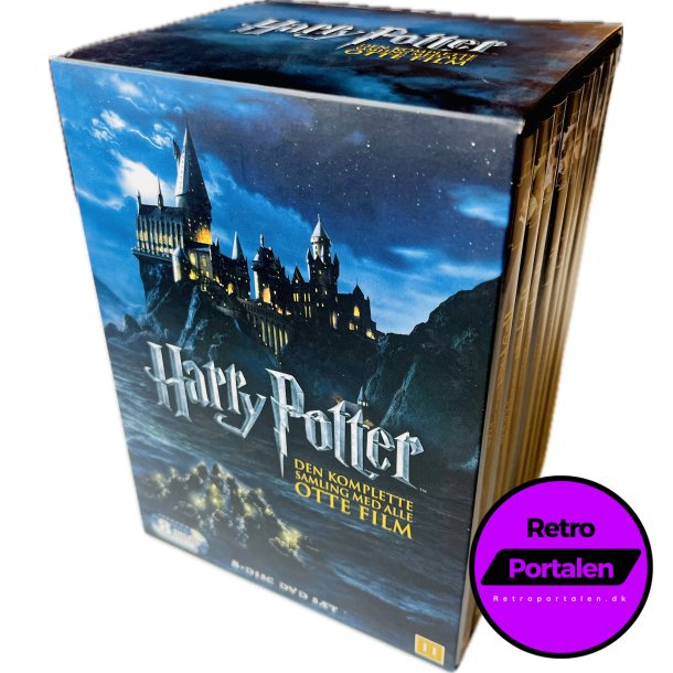 Harry Potter (Den Komplette Samling Med Alle Otte Film) (8 Disc) (DVD)