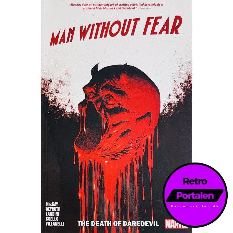 Man Without Fear - The Death Of Daredevil - MacKay (Engelsk) (Marvel)