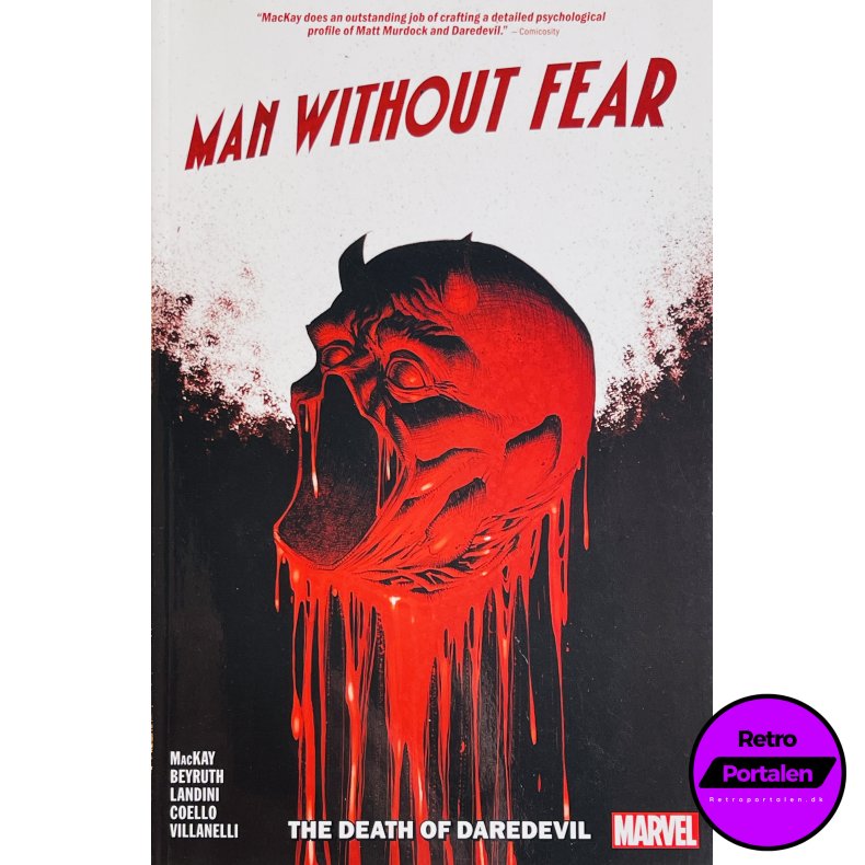 Man Without Fear - The Death Of Daredevil - MacKay (Engelsk) (Marvel)