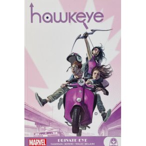 Hawkeye: Private Eye - Thompson / Romero / Walsh / Bellaire (Engelsk) (Marvel)