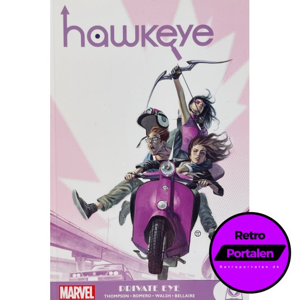 Hawkeye: Private Eye - Thompson / Romero / Walsh / Bellaire (Engelsk) (Marvel)