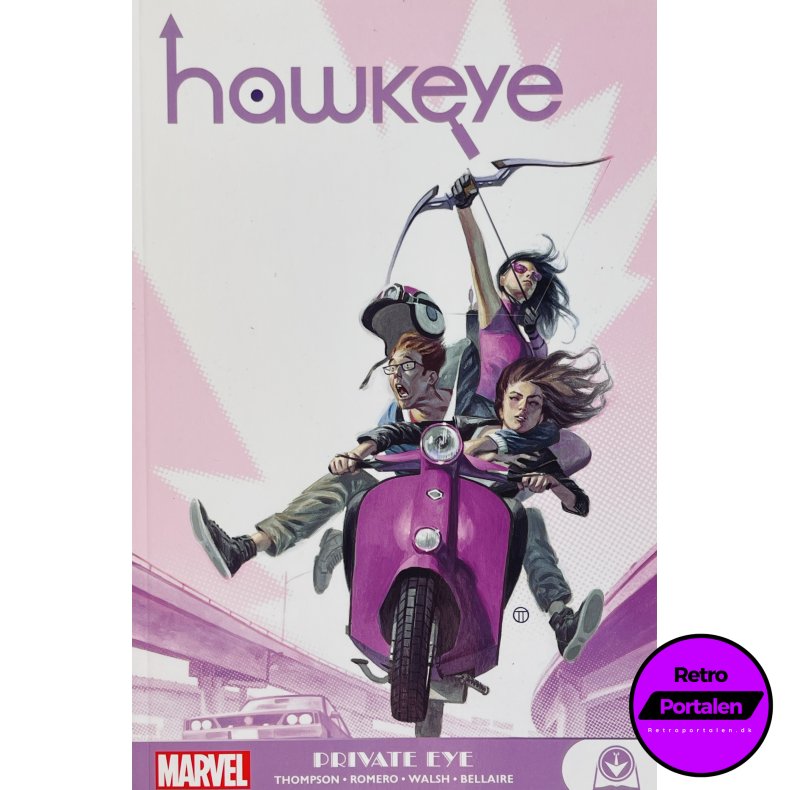 Hawkeye: Private Eye - Thompson / Romero / Walsh / Bellaire (Engelsk) (Marvel)
