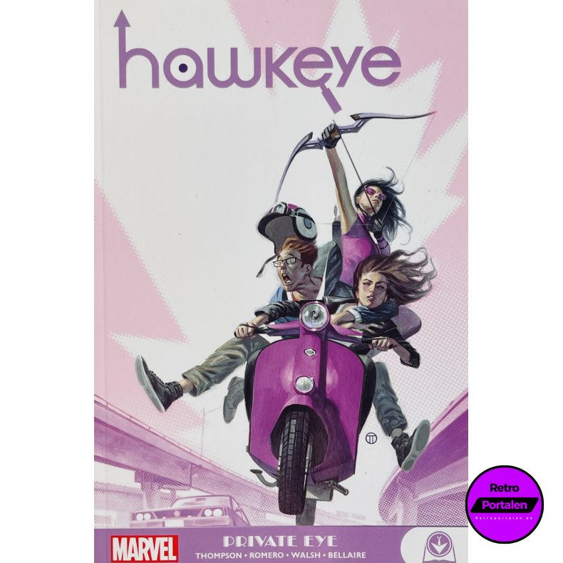 Hawkeye: Private Eye - Thompson / Romero / Walsh / Bellaire (Engelsk) (Marvel)